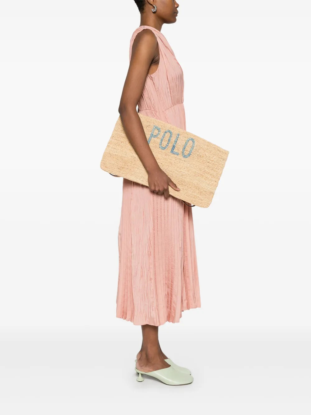 Polo Ralph Lauren Raffia Shoulder Bag