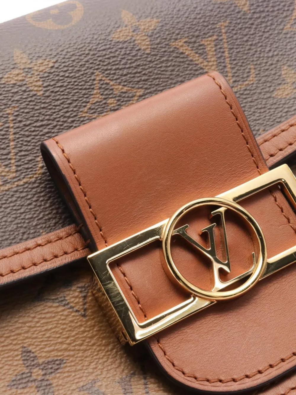 Louis Vuitton Pre Owned 2021 Mini Dauphine Shoulder Bag