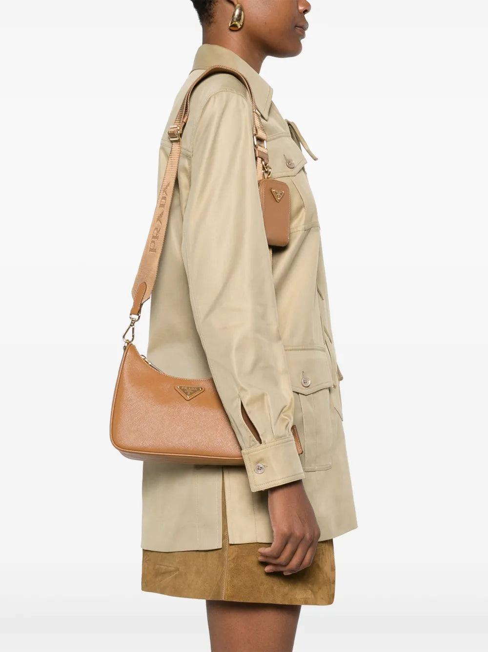 Prada Re Edition 2005 Leather Shoulder Bag