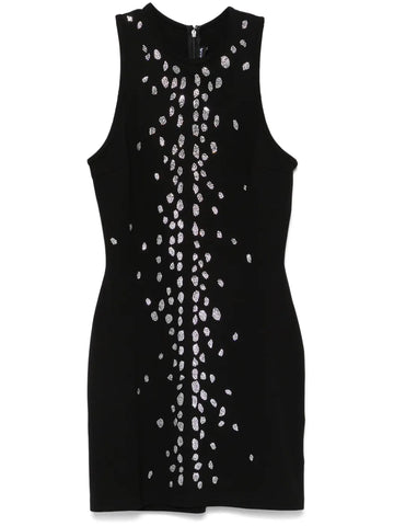 David Koma Crystal Embellished Mini Dress
