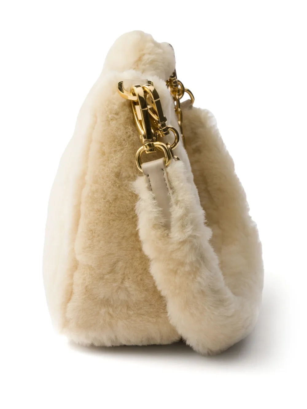 Prada Re Edition Shearling Mini Bag