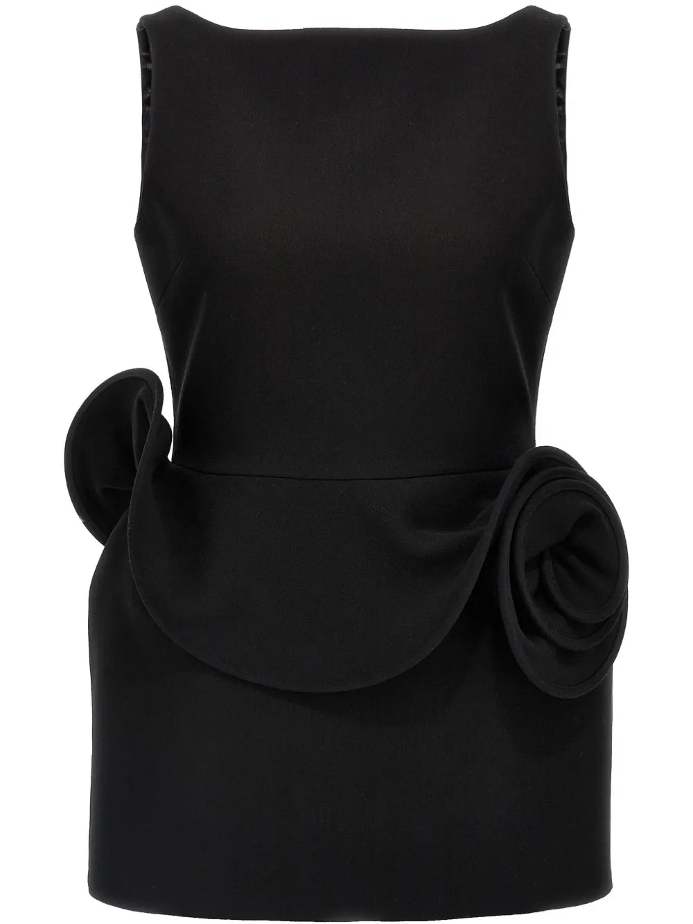 Magda Butrym Floral Applique Sheath Mini Dress