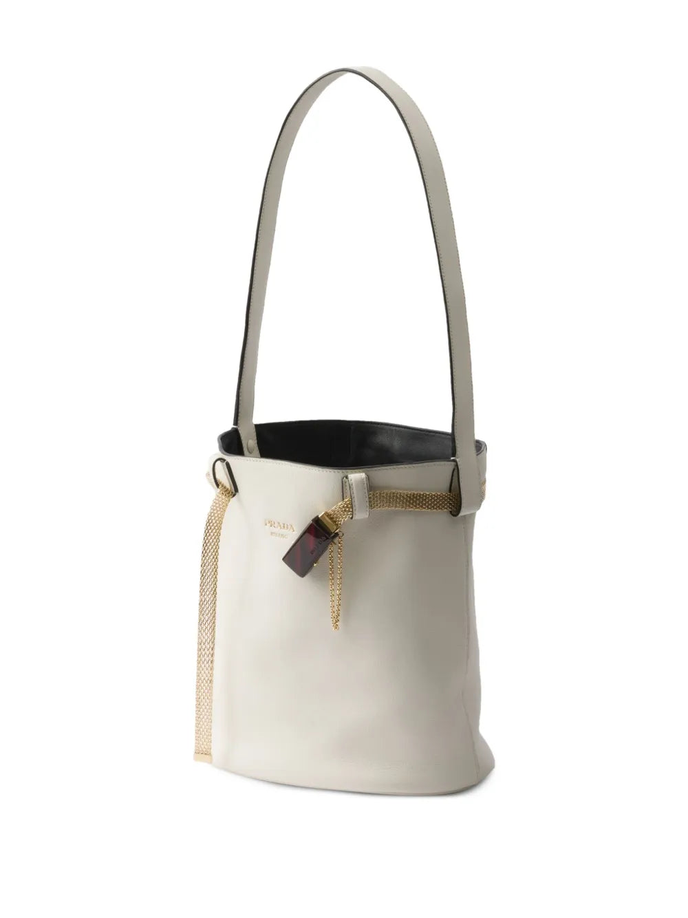 Prada Buckle Bucket Bag