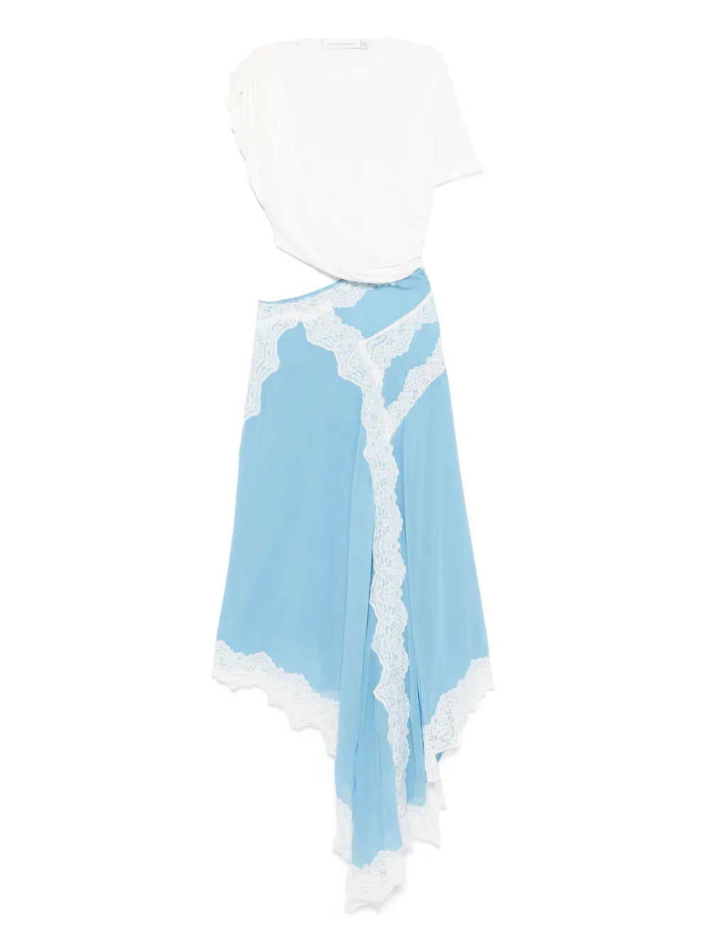 Christopher Esber Lace Detailing Midi Dress