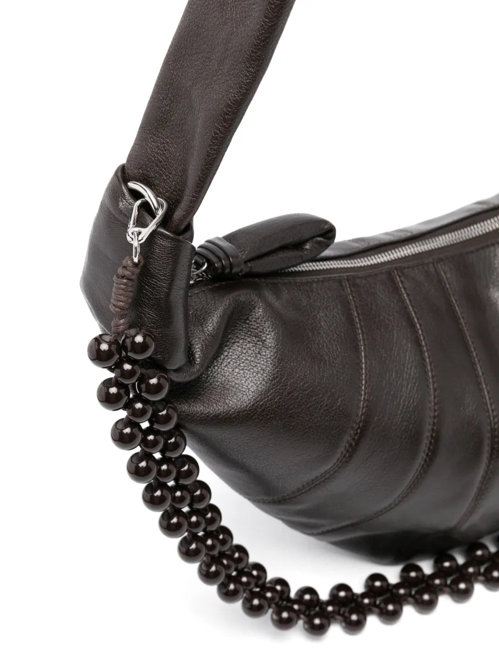 Lemaire Medium Pearls Croissant Shoulder Bag