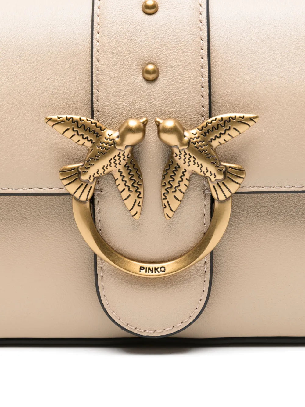Pinko Mini Love One Slouchy Shoulder Bag