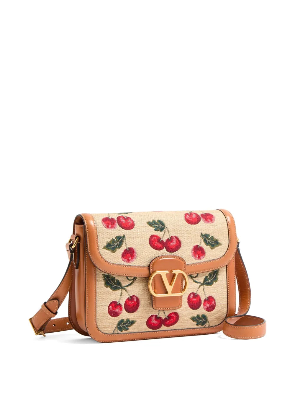 Valentino Garavani 9To5 Cherryfic Motif Shoulder Bag