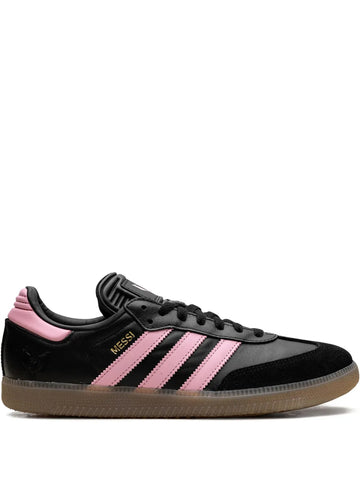 adidas X Lionel Messi Samba Core Black/Gold Metallic/Gum Sneakers