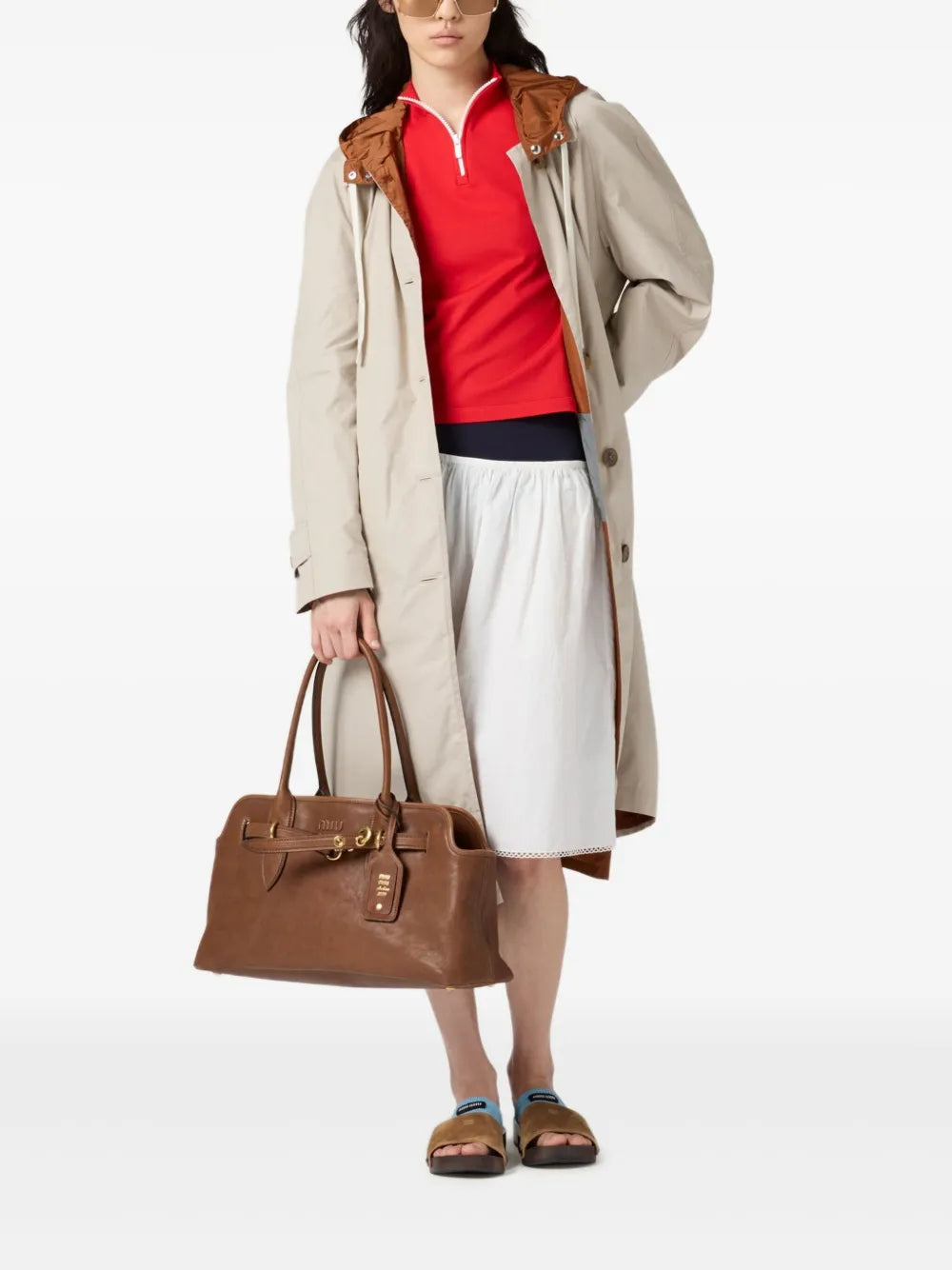 Miu Miu Aventure Shoulder Bag