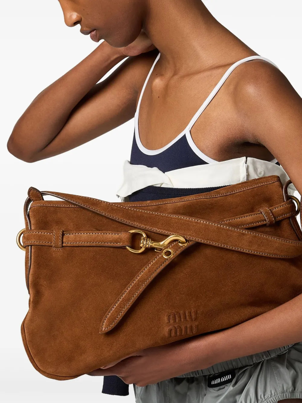 Miu Miu Aventure Shoulder Bag