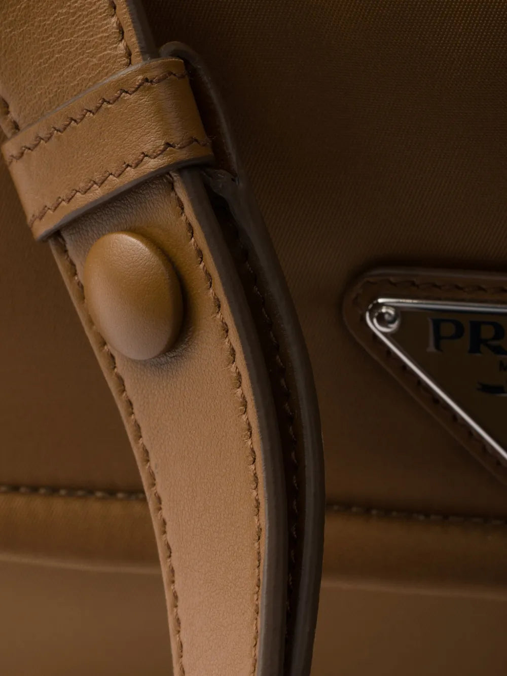 Prada Large Traveller Shoulder Bag