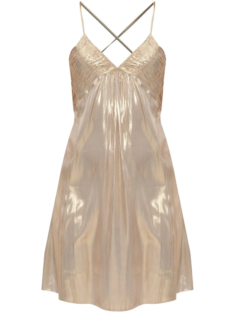 Zadigvoltaire Metallic Effect Mini Dress
