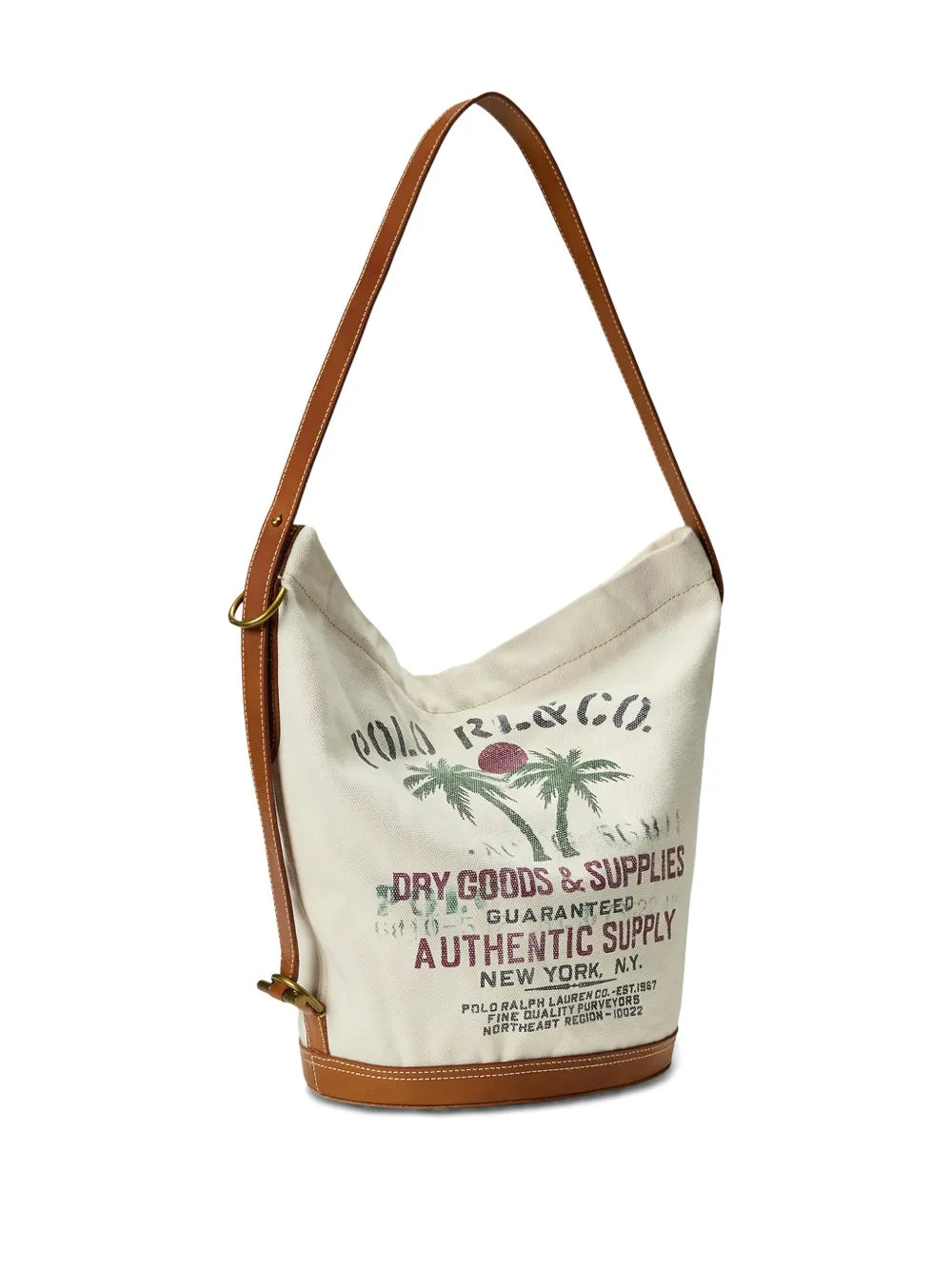 Polo Ralph Lauren Logo Print Shoulder Bag