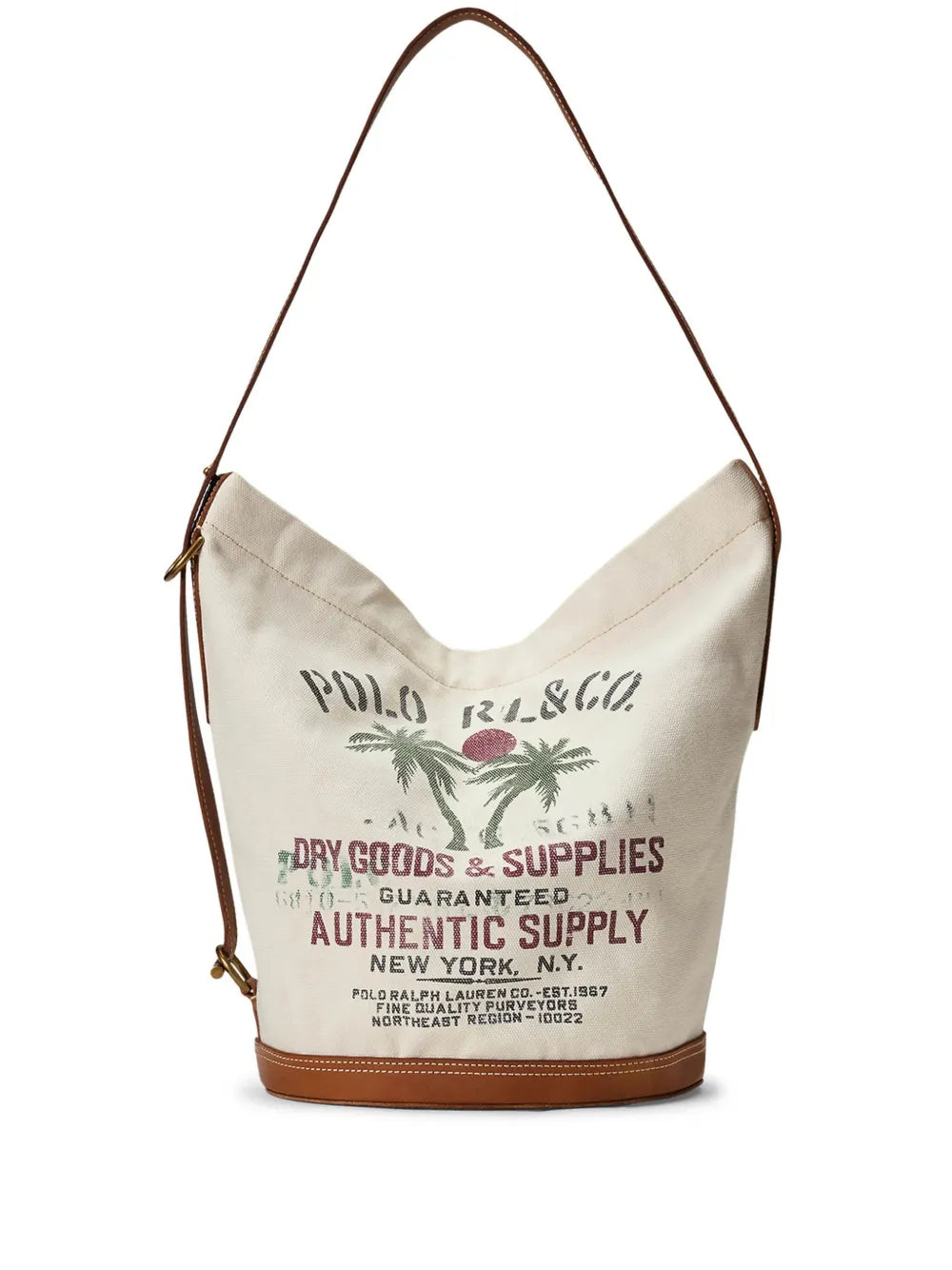 Polo Ralph Lauren Logo Print Shoulder Bag