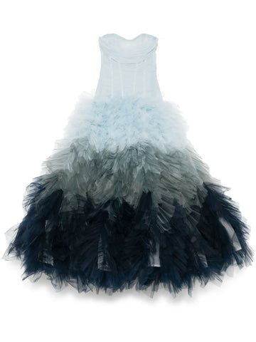 Ana Radu Gradient Effect Tulle Gown