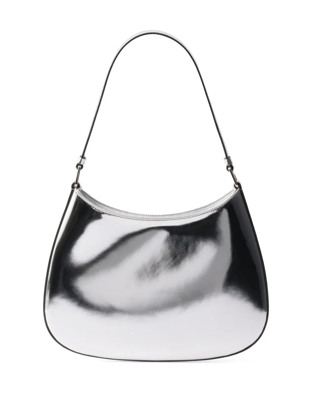 Prada Cleo Printed Brushed Leather Shoulder Bag