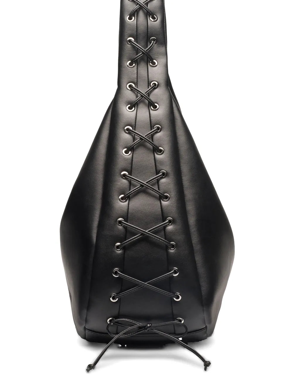 Ganni Xxl Leather Shoulder Bag