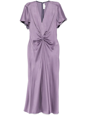 Victoria Beckham Satin Maxi Dress