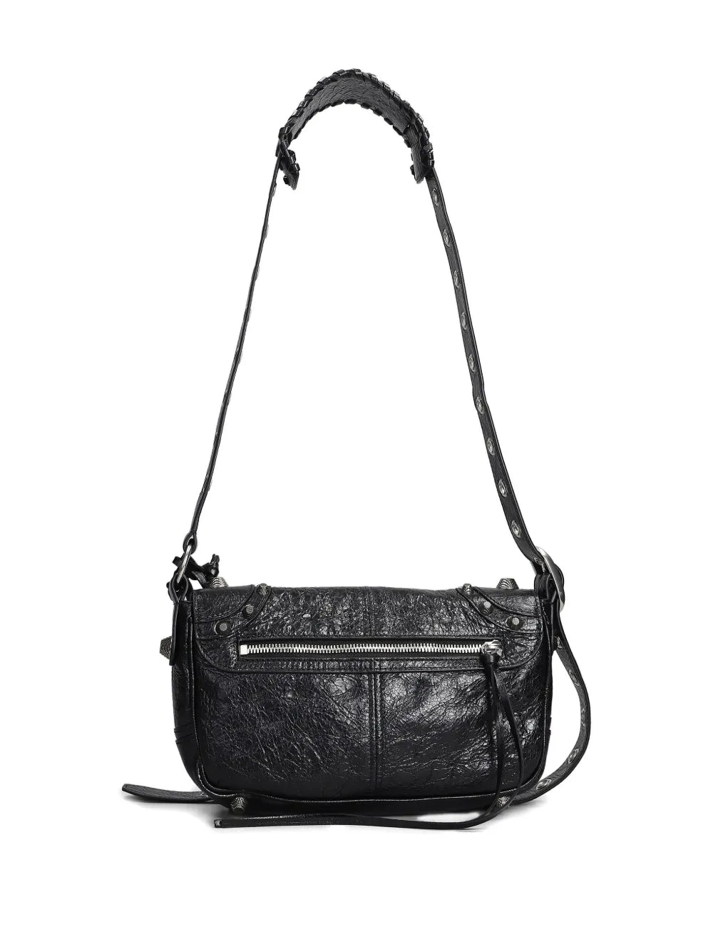 Balenciaga Textured Leather Shoulder Bag