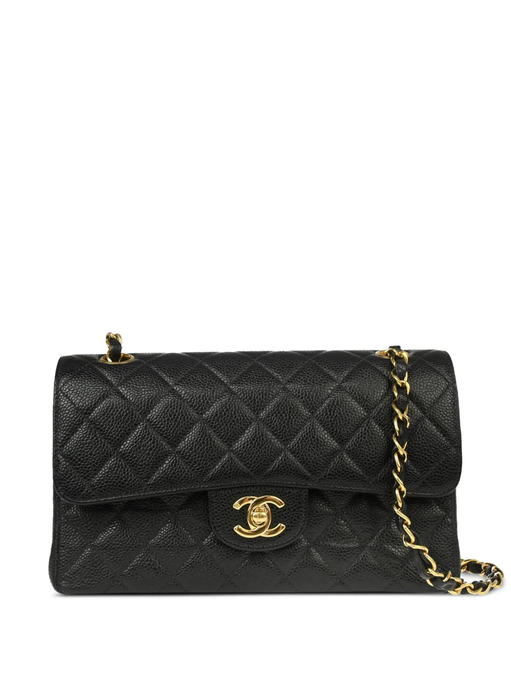 Chanel Pre Owned 2002 Small Classic Double Flap Shoulder Bag