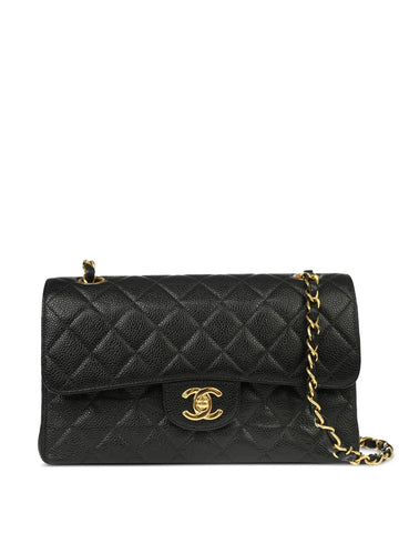 Chanel Pre Owned 2002 Small Classic Double Flap Shoulder Bag