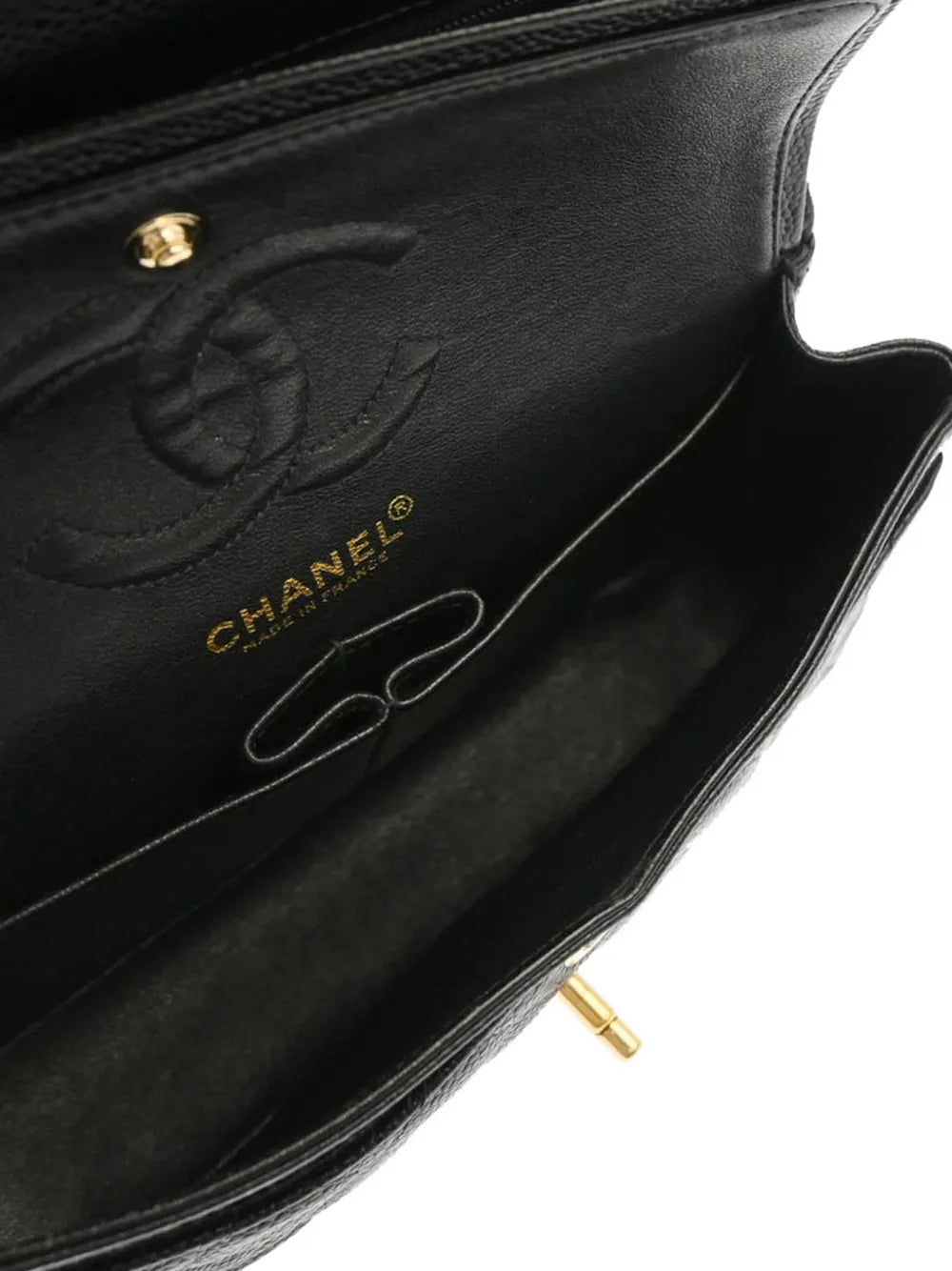 Chanel Pre Owned 2002 Small Classic Double Flap Shoulder Bag