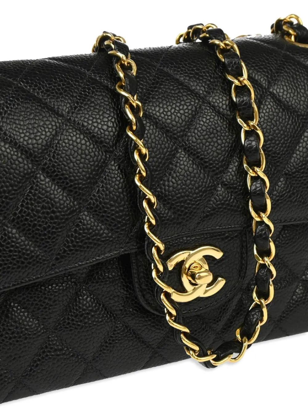 Chanel Pre Owned 2002 Small Classic Double Flap Shoulder Bag