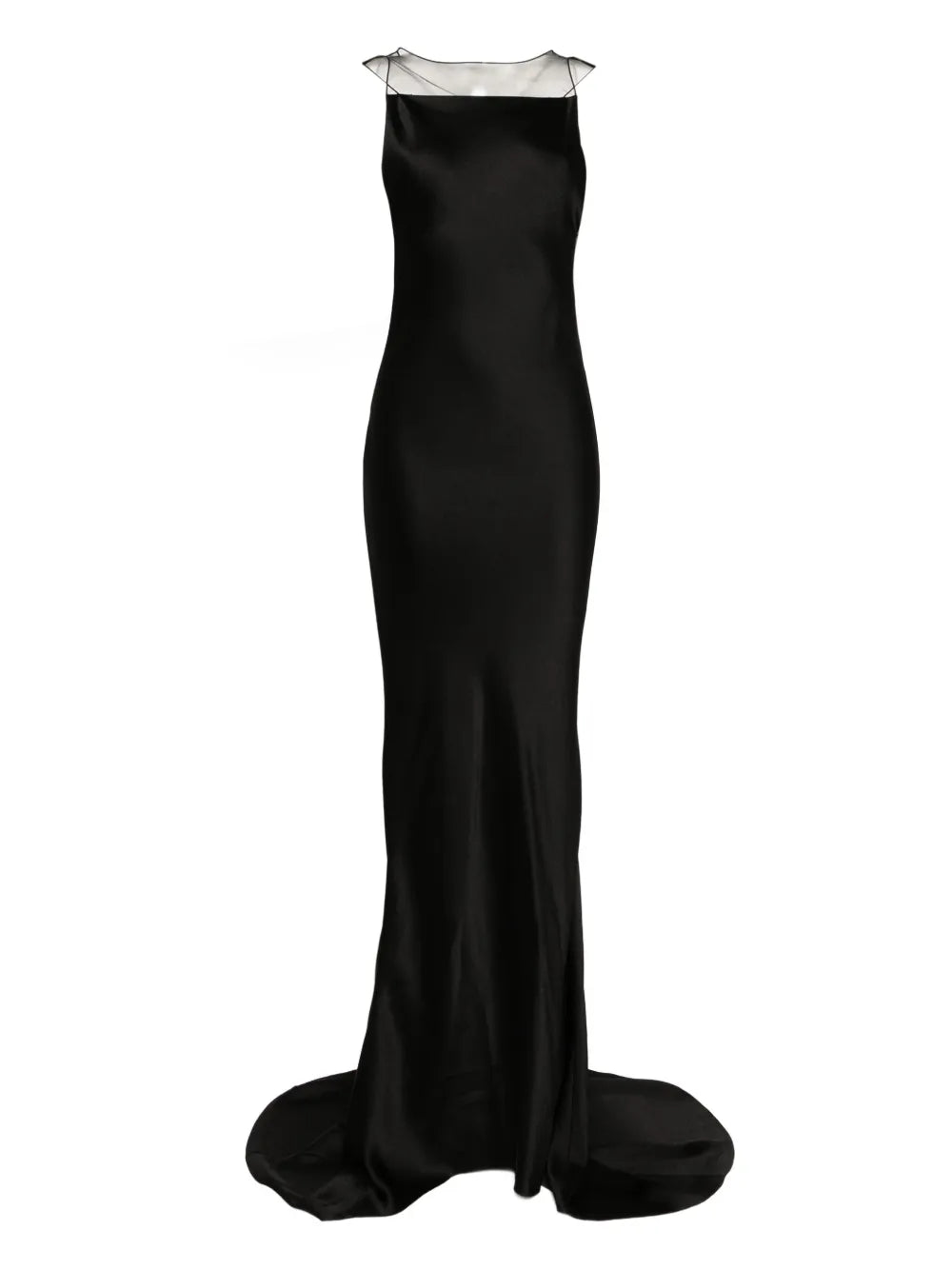 Maison Margiela Hammered Satin Gown
