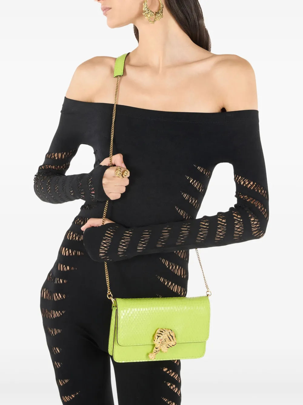 Roberto Cavalli Roar Shoulder Bag