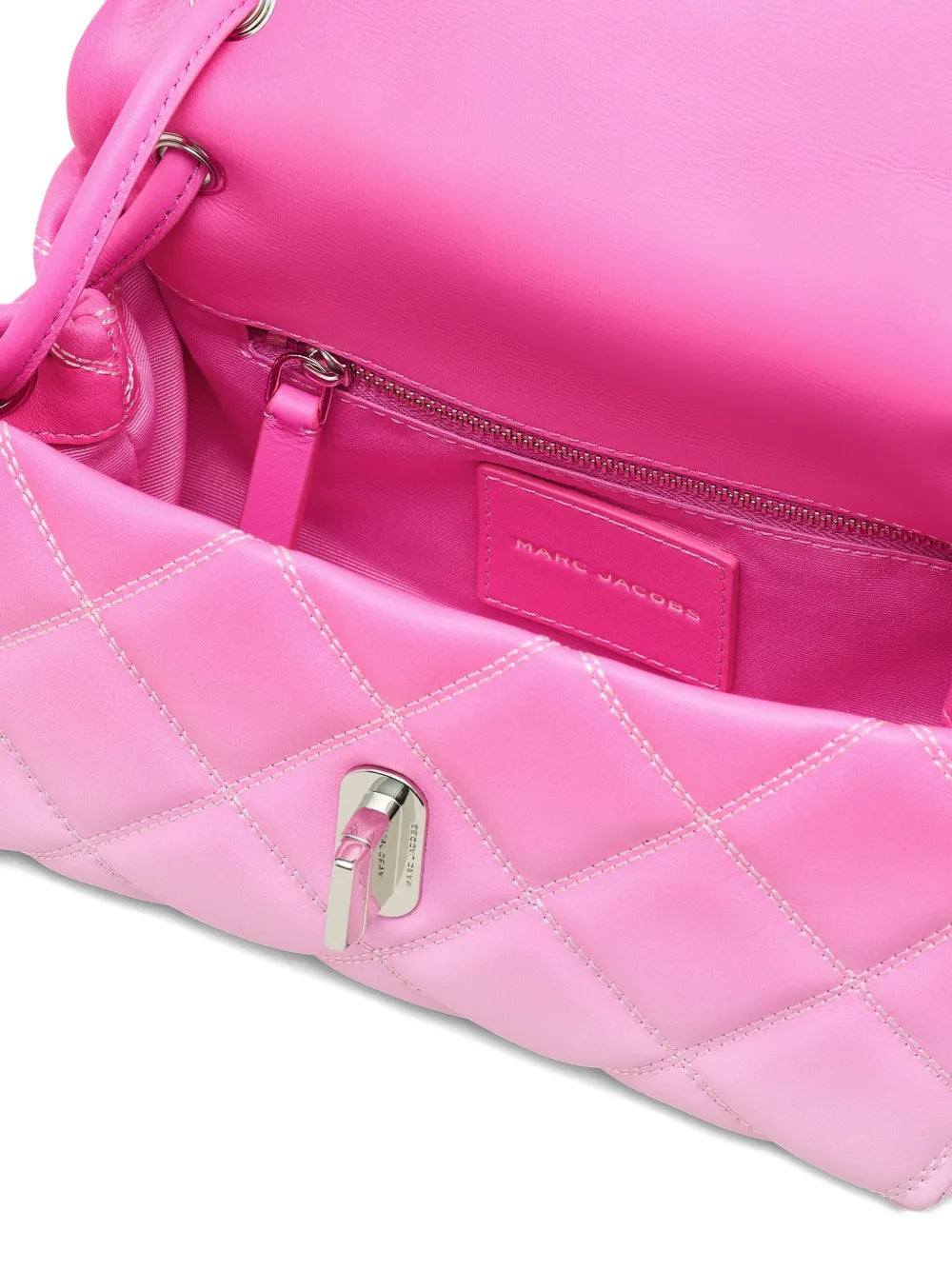 Marc Jacobs The Quilted Ombre Leather Mini Dual Shoulder Bag