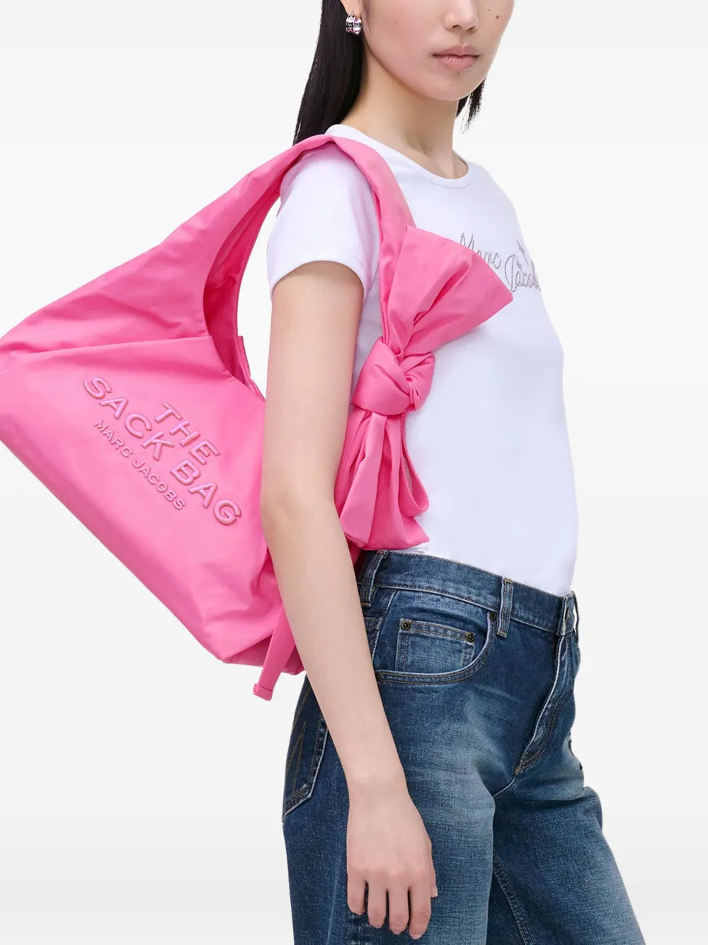 Marc Jacobs The Bow Nylon Sack Bag