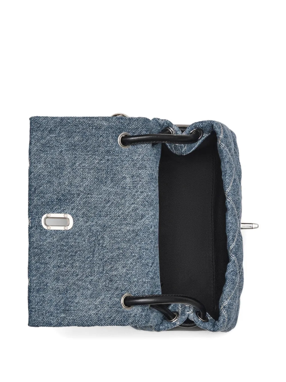 Marc Jacobs The Quilted Denim Mini Dual Shoulder Bag