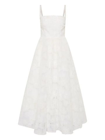 Rebecca Vallance Deliah Floral Embroidered Midi Dress