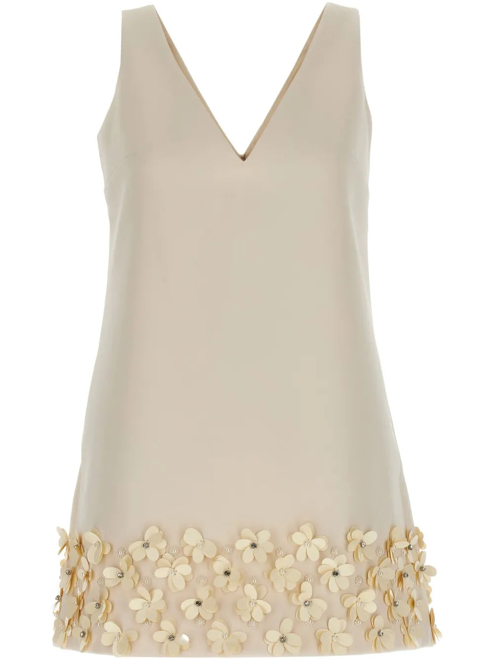 Self Portrait Sequin Embellished Crepe Mini Dress