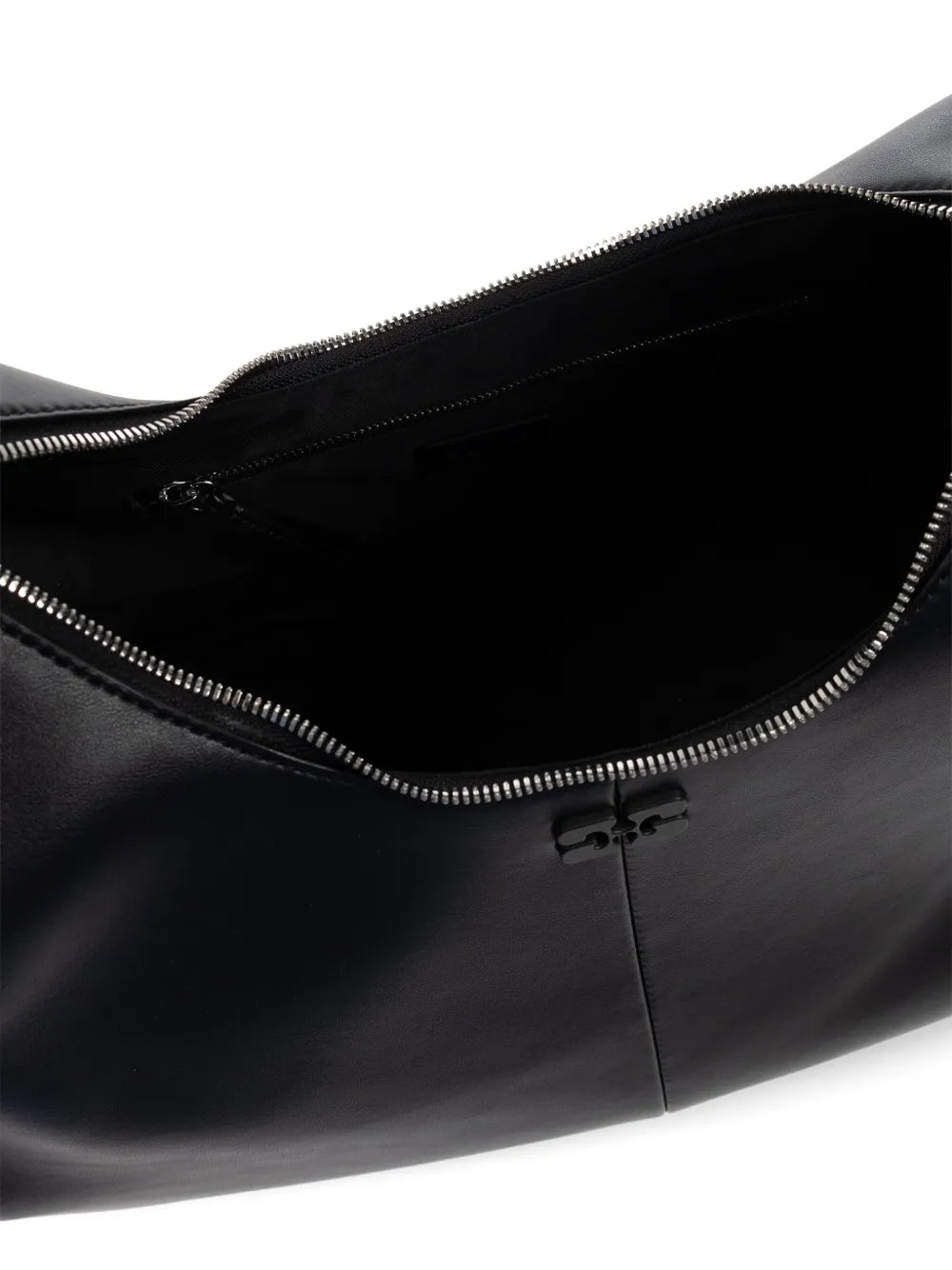 Ganni Tonal Logo Plaque Shoulder Bag