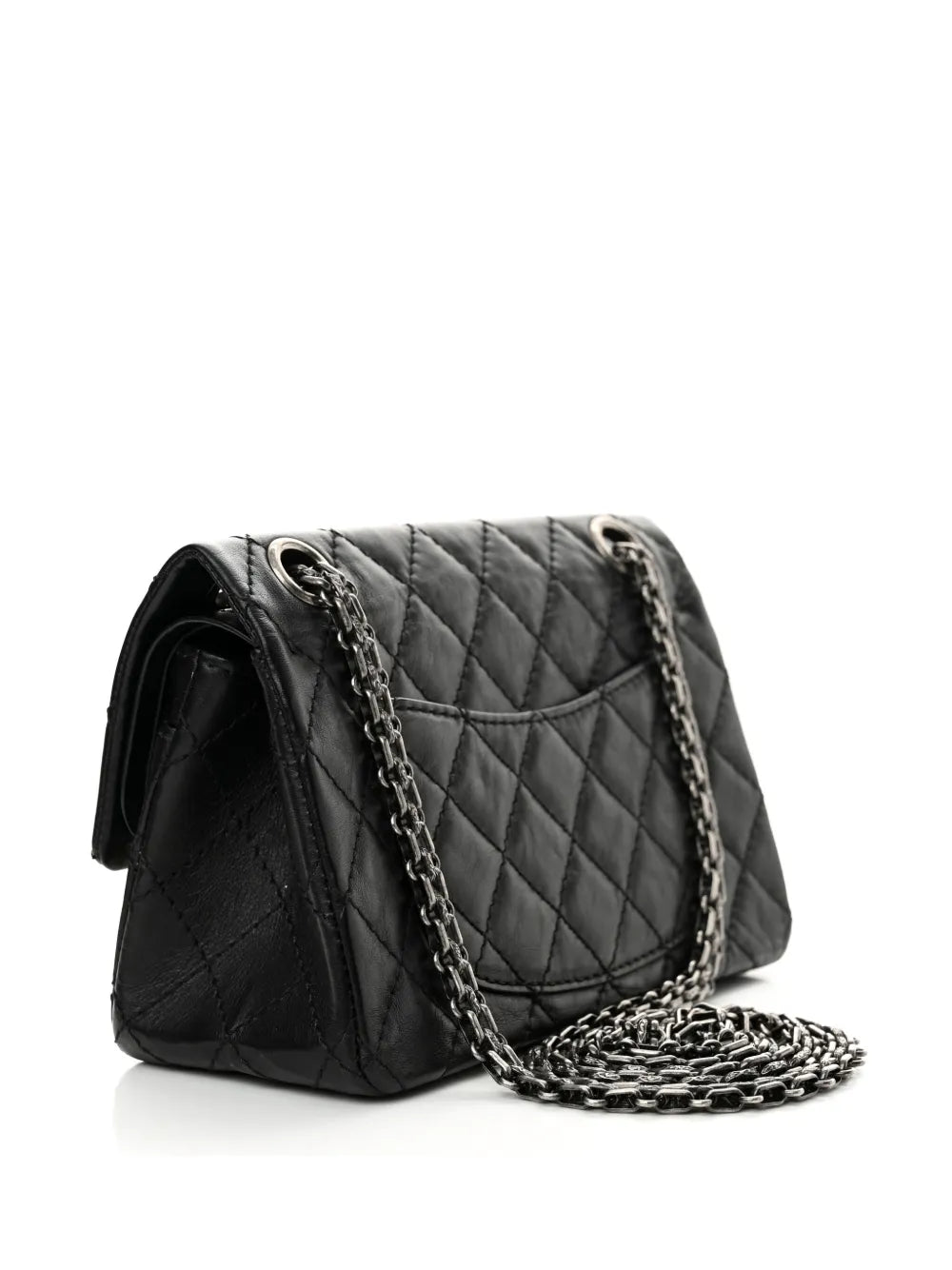 Chanel Pre Owned 255 Scissors Charm Shoulder Bag