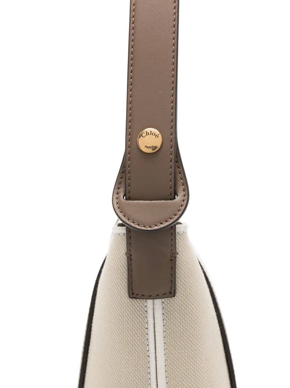 Chloe Logo Jacquard Shoulder Bag
