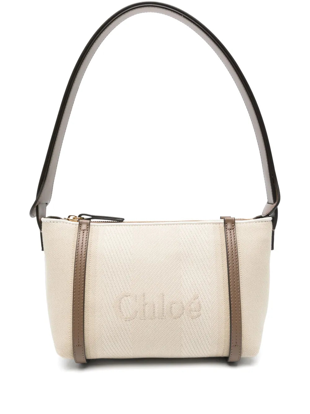 Chloe Logo Jacquard Shoulder Bag