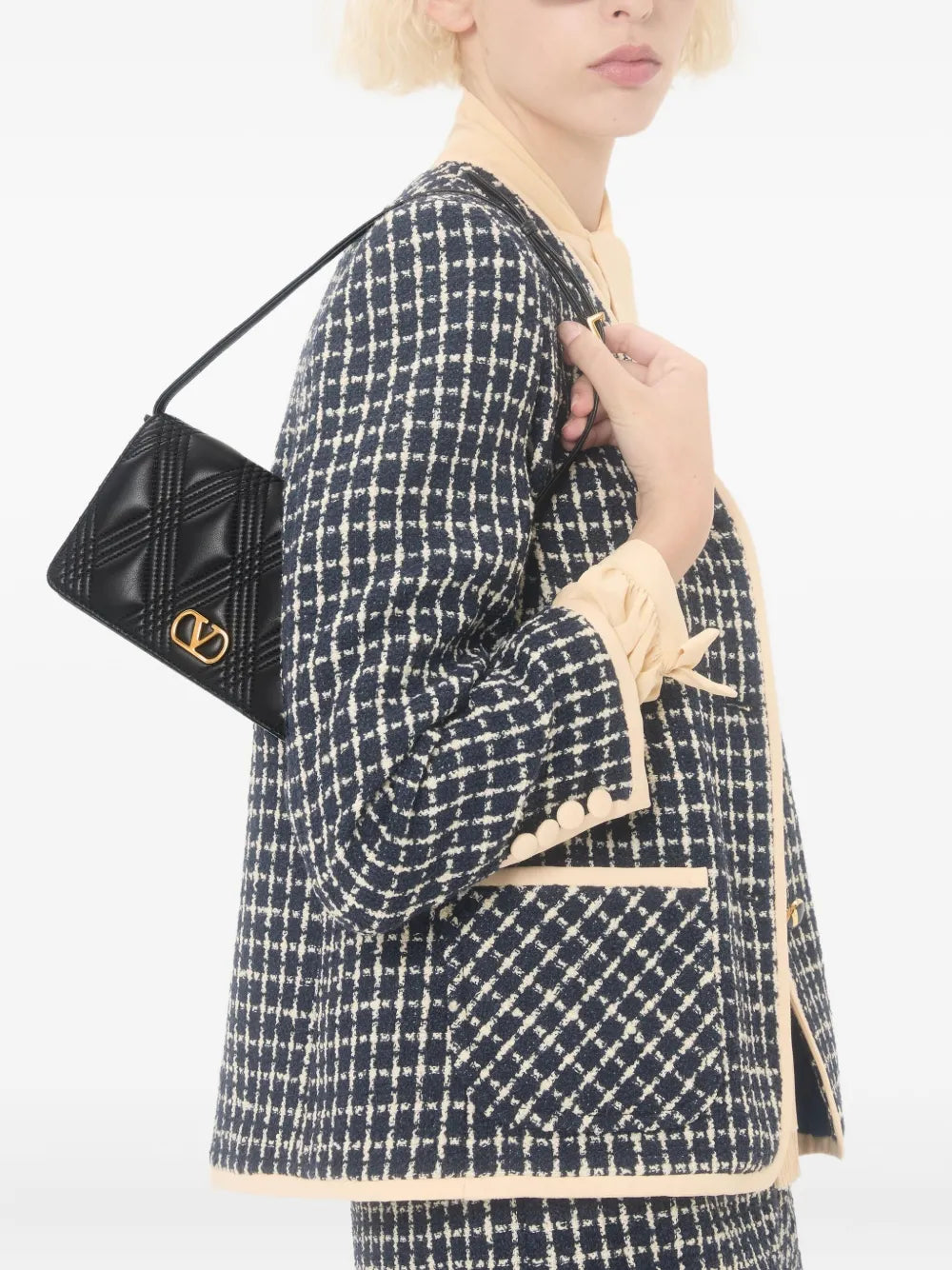 Valentino Garavani Mini Quiltie 67 Shoulder Bag