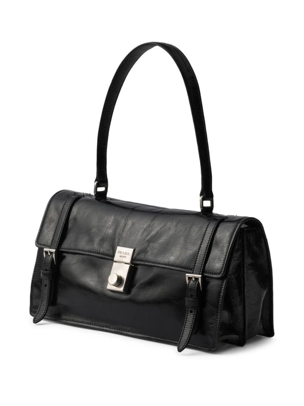 Prada Medium Leather Shoulder Bag