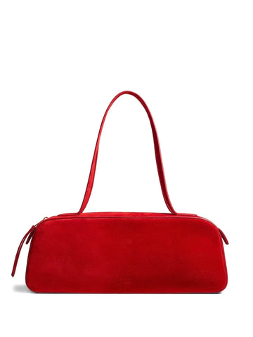 Khaite Simona Suede Shoulder Bag