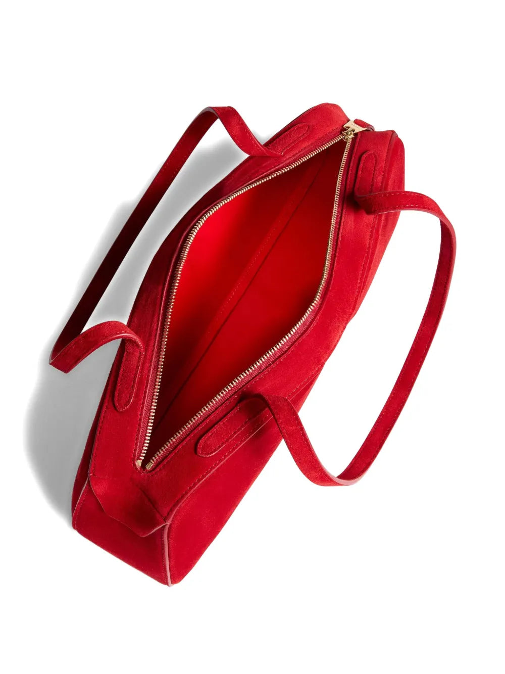 Khaite Simona Suede Shoulder Bag