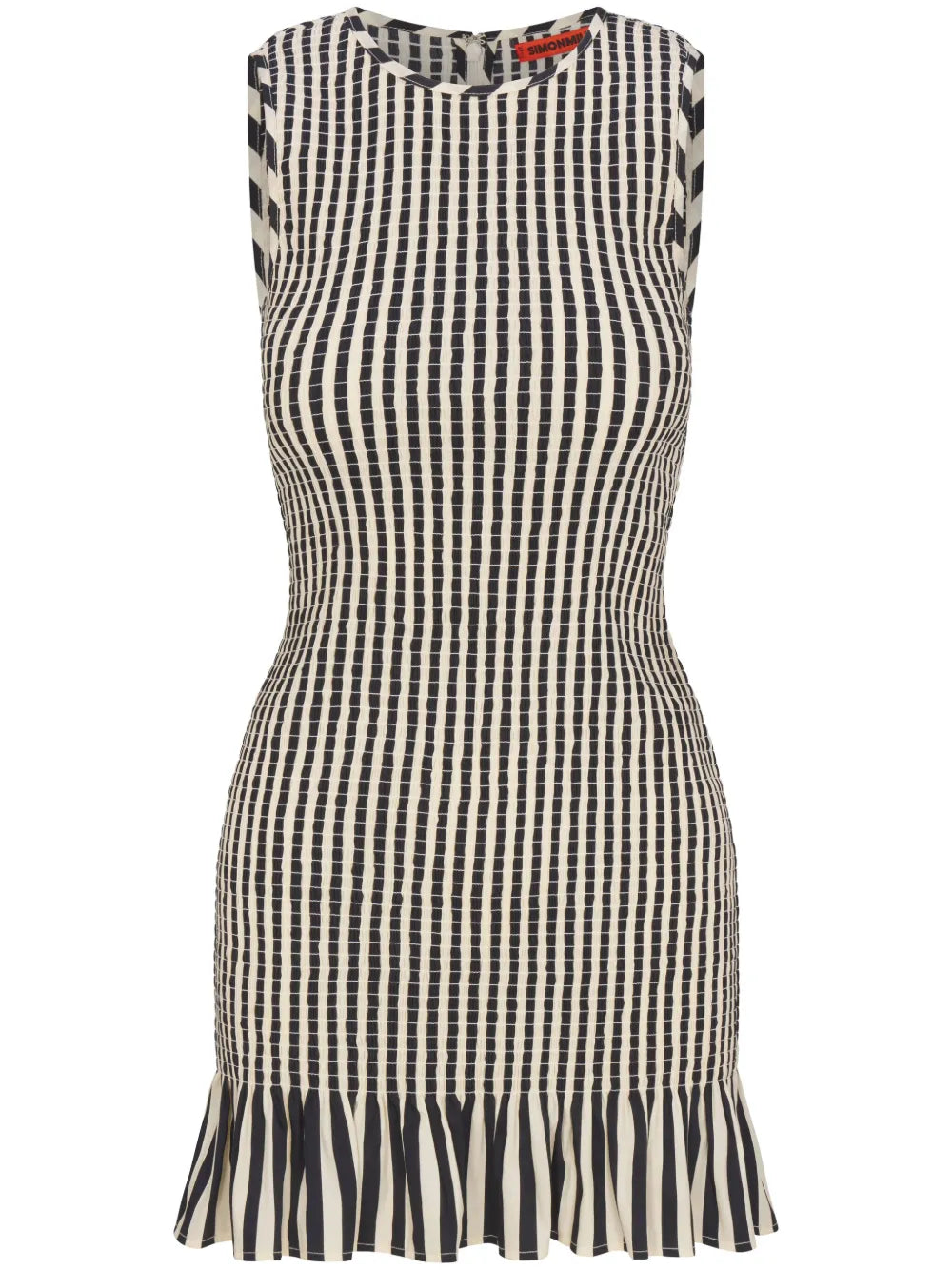 Simon Miller Belle Smocked Mini Dress