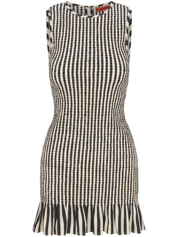 Simon Miller Belle Smocked Mini Dress