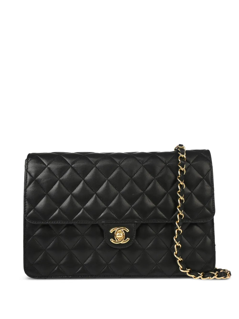 Chanel Pre Owned 2008 Medium Half Flap Shoulder Bag