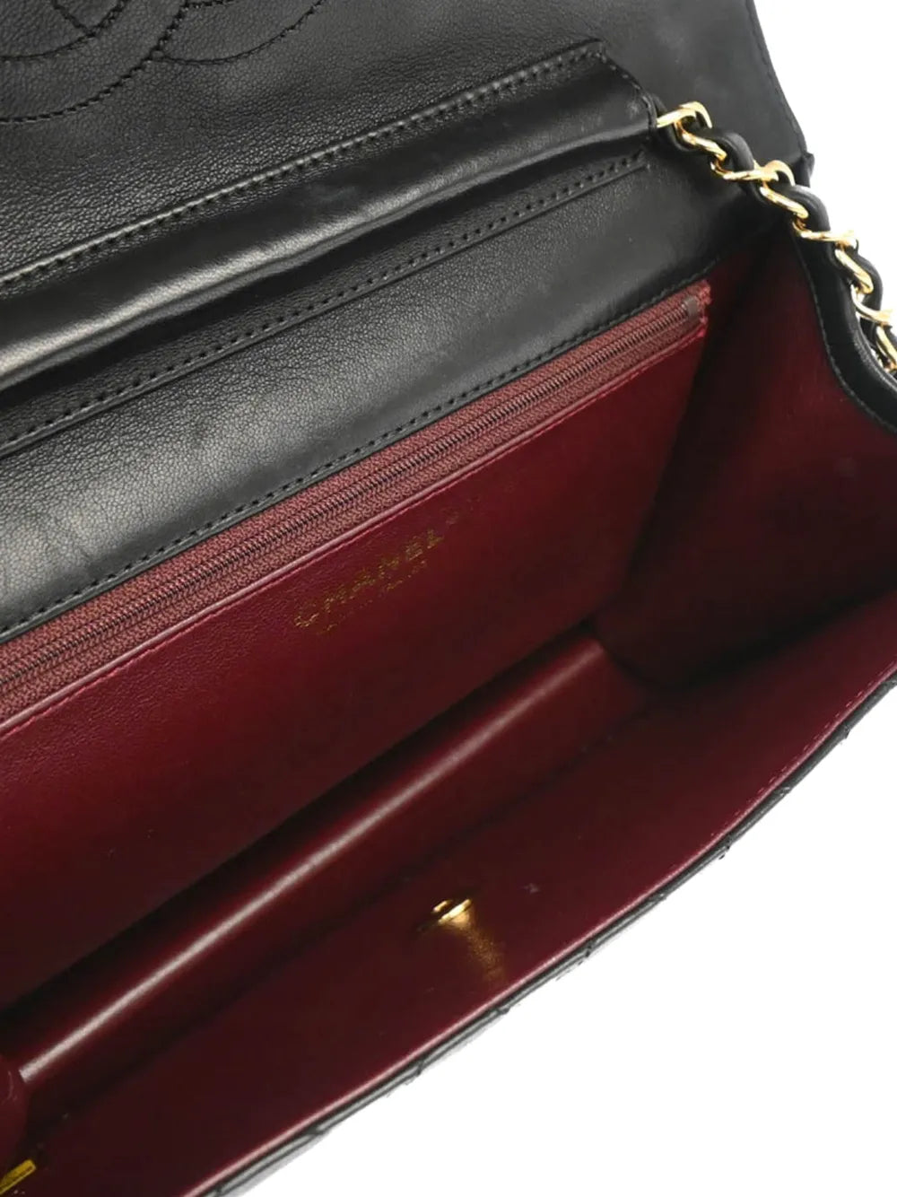 Chanel Pre Owned 2008 Medium Half Flap Shoulder Bag