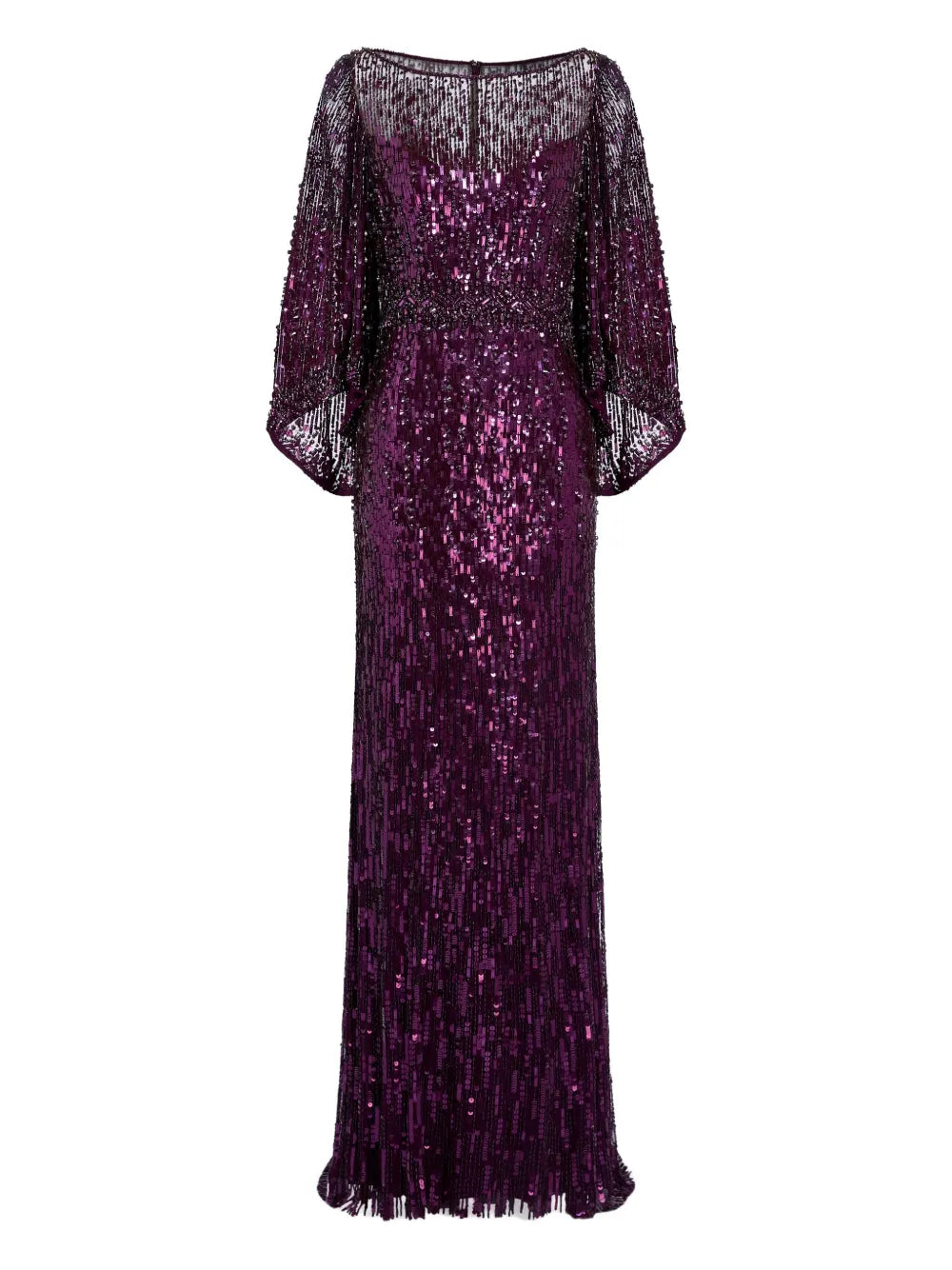 Jenny Packham Ines Sequin Embellished Maxi Dress