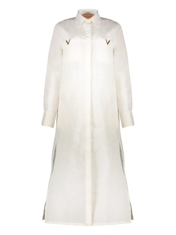 Valentino Garavani Vlogo Signature Shirt Maxi Dress