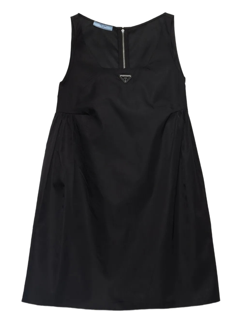 Prada Triangle Logo Mini Dress