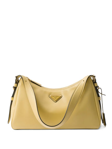 Prada Medium Aimee Leather Shoulder Bag